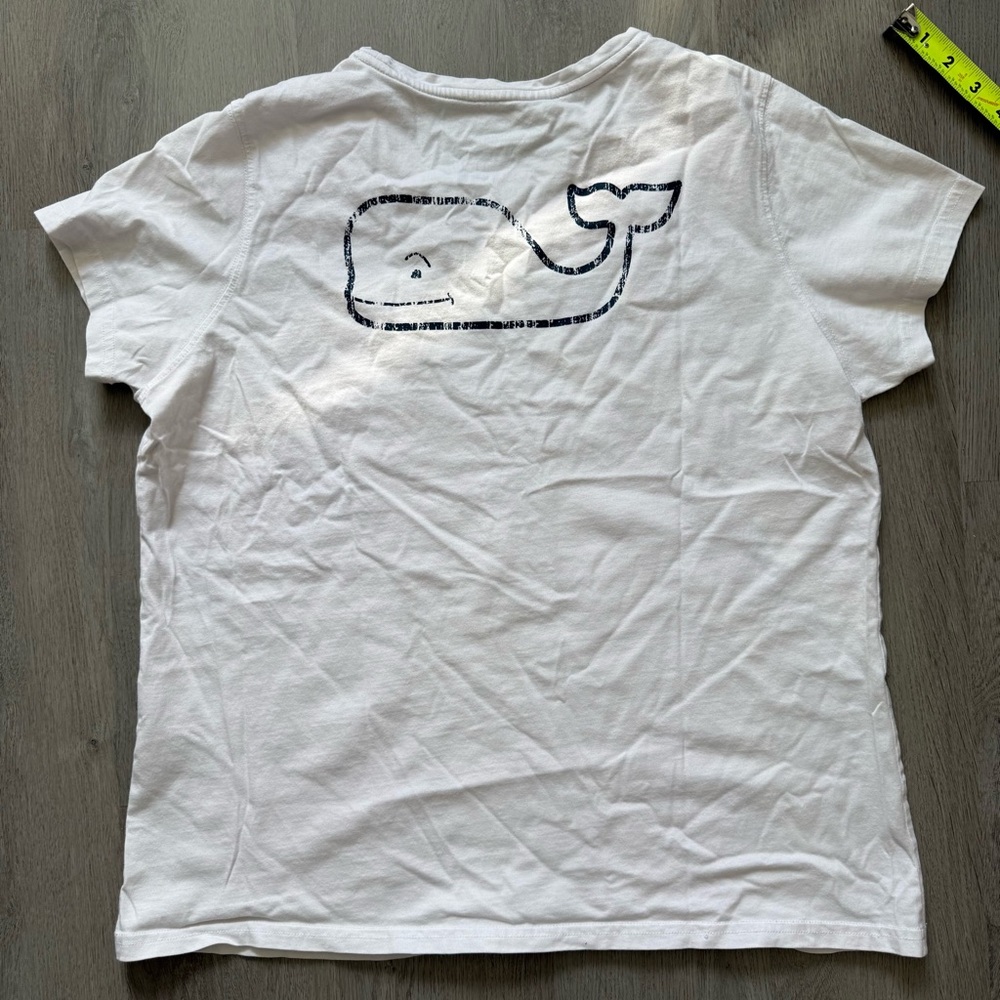 Vineyard Vines White Cotton Tee